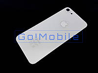 Задняя крышка для iPhone 8 (iPhone SE 2020) белая со стеклом камеры AAA