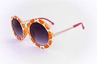 Оригинальные круглые солнцезащитные очки - Жираф - 2500