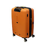 Пластикова валіза середнього розміру  Airtex Jupiter 241, 75 л оранжева, фото 6