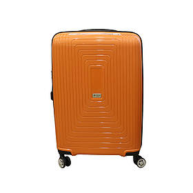 Пластикова валіза середнього розміру Airtex Jupiter 241, 75 л оранжева