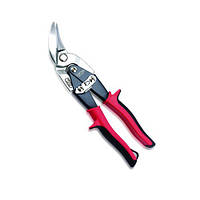 Ножницы ручные по металлу изогнутые левые 240 мм для резки металла TOPTUL SBAD0124