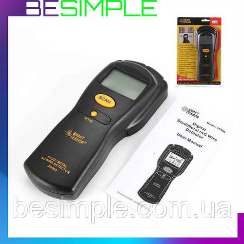Искатель скрытой проводки и металлических частиц AR 906 ...