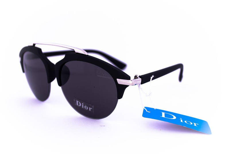 Модні сонцезахисні окуляри Dior Clubmaster - Чорні - 8013, фото 1