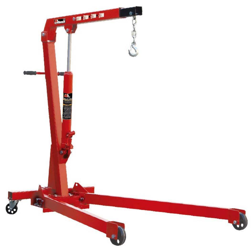 Кран гаражний гідравлічний складаний 1т TORIN T31002, фото 1