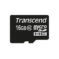 Карта памяти Transcend MicroSDHC 16GB Class 10 (TS16GUSDC10)