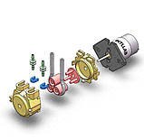 Перистальтичний насос, 100 мл/хв, 12В, фото 2