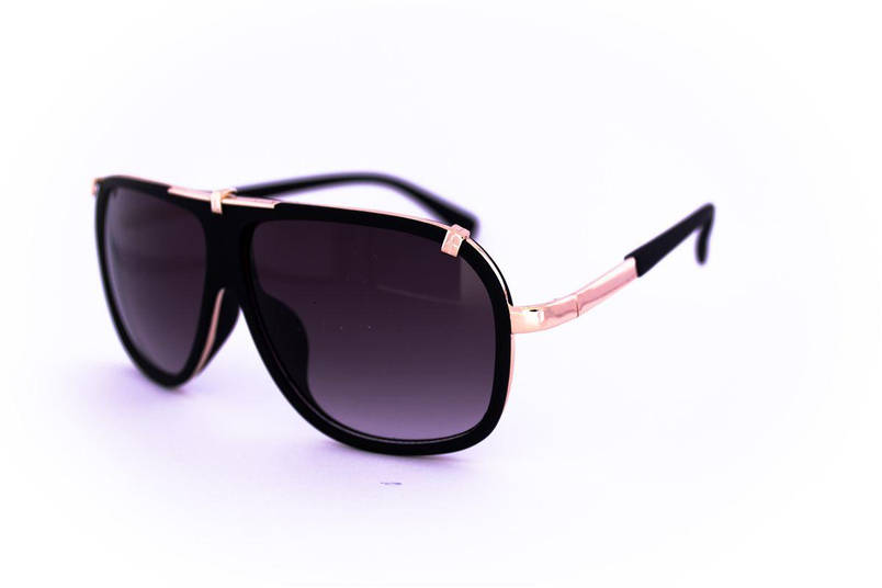 Універсальні сонцезахисні матові окуляри в стилі Каррера - Чорні - 23047, фото 1