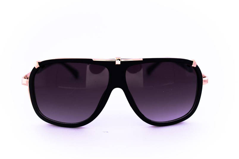 Універсальні сонцезахисні матові окуляри в стилі Каррера - Чорні - 23047, фото 2