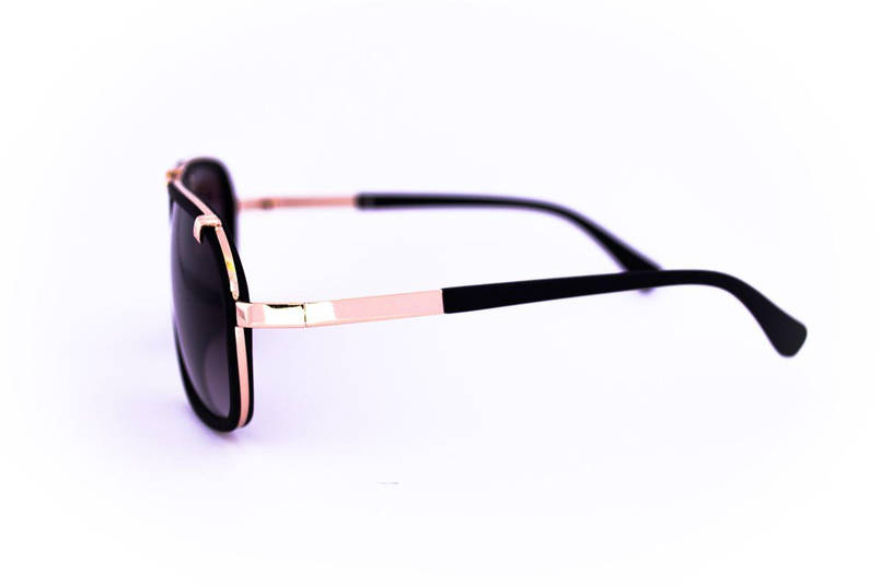 Універсальні сонцезахисні матові окуляри в стилі Каррера - Чорні - 23047, фото 3