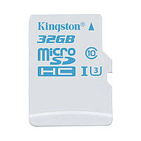 Карта памяти Kingston 32GB microSDHC C10 UHS-I U3 Action (SDCAC/32GBSP)