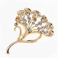 Брошка Квітка Кольорові Камені