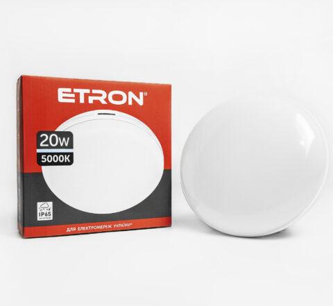 Світильник світлодіодний ETRON Communal Power 1-ПЕК-506-C 20W 5000K circle