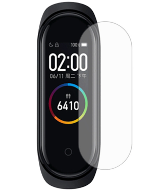 Гідрогелева захисна плівка для Xiaomi Mi Band 6 / 7 / 8 / 9 / 10| Комплект 3 або 6 шт., фото 1