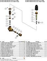 Деталювання мануа VB36-350bar 80L/m Байпас ar. 60.1860.50