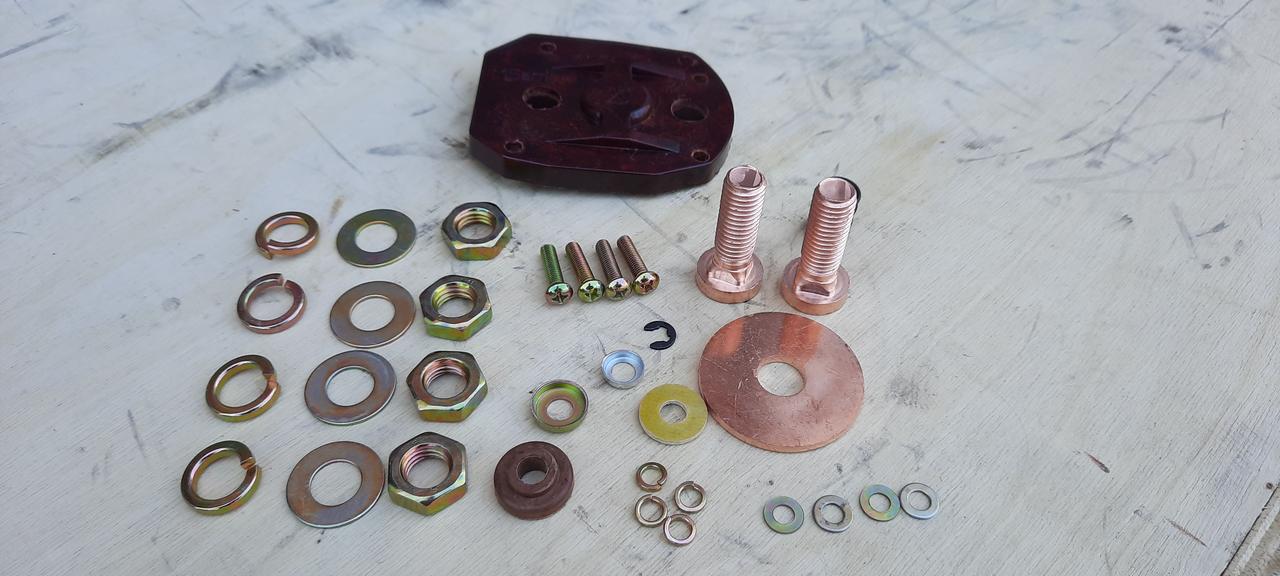 СТ25-3708800-РК Ремкомплект реле втягивающего стартера МАЗ (СТ25) (9 найменувань)