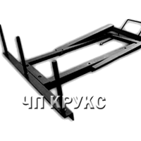 Вузол для встановлення роз'єднувача РЛДД ж/б на опору, фото 1