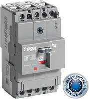 Корпусный автоматический выключатель Hager HDA040L 3P 40A (Франция)