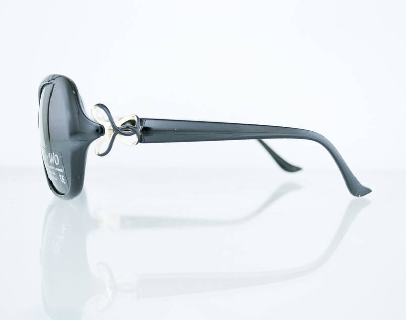 Окуляри жіночі сонцезахисні поляризаційні - Чорні - 068, фото 3