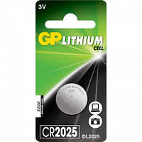 Батарейки GP - Lithium Cell CR2025 Li-Ion 3V
