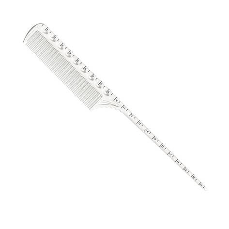 Гребінець з хвостиком Y.S. Park, 218 мм (YS-G07 White), фото 1