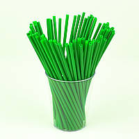Палочки для кейк-попсов пластиковые Зеленые 15 см 50 шт