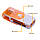Універсальний зовнішній кард рідер для мікро сд біло помаранчевий USB 2.0, кардрідер для фотоапарата, sd карт, фото 3