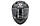 Мотошолом інтеграл ISPIDO RAVEN black/matt, розмір L 59-60см СЕРТИФІКОВАНИЙ (сонцезахисні окуляри), фото 4