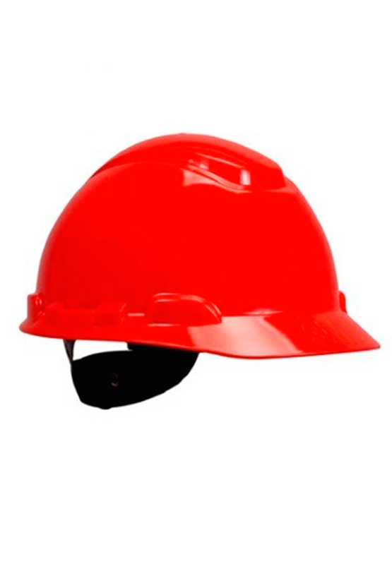 Каска 3М H-701C-RD, штифтові застібка Червоний, фото 1