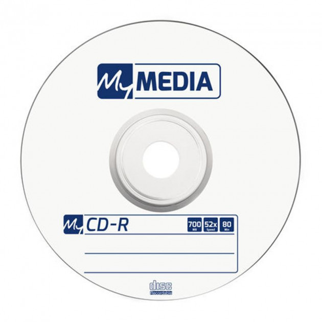 CD-R диски для аудіо MyMedia Bulk/50