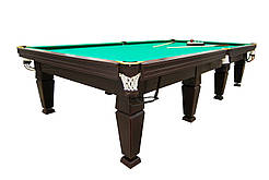 Більярдний стіл "Магнат Люкс" розмір 11 футів ігрове поле Ардезія з міцних матеріалів + ПОДАРУНОК