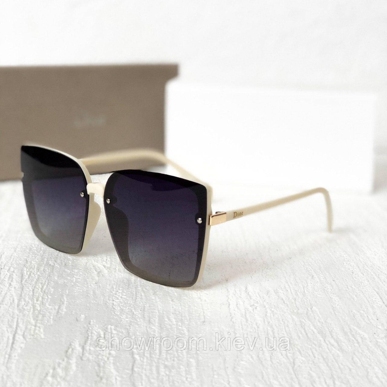 Жіночі сонцезахисні окуляри з поляризацією (6299) white