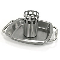 Стійка для курки з піддоном для жиру з неіржавкої сталі 20 х 20 х 12 см Broil King (69133)