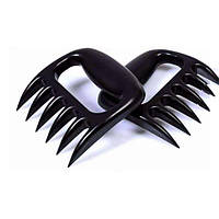 Кігті для м'яса дві штуки чорного кольору 11.5 х 11.5 х 2.5 см GRILLI 77729