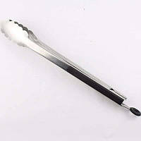 Щипці для барбекю страв на грилі з неіржавкої сталі 30 см GRILLI 77740