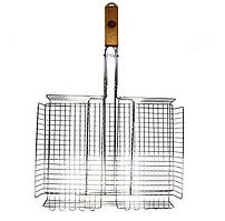 Маленька решітка-гриль для барбекю з вуглецевої сталі GRILLI 77773