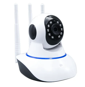 Поворотна Wi-Fi IP-камера 3 антени для відеоспостереження, нічна зйомка, відеоняня, фото 1