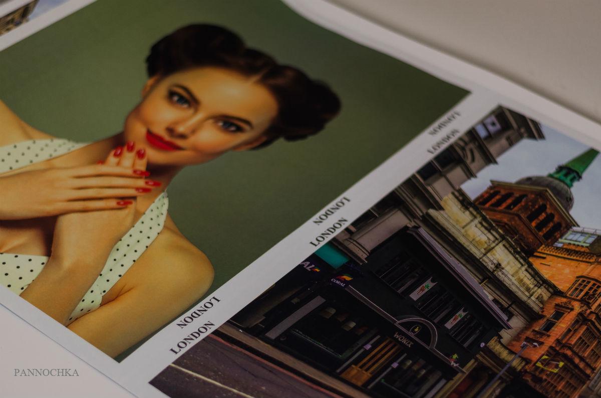 Папір пакувальна "London - в стилі PRADA" 1 рулон, розмір: 50 см * 10 метрів