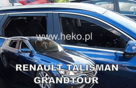 Дефлектори вікон (вітровики) RENAULT TALISMAN GRANDTOUR 5D 2016-> WAGON 4шт (Heko)