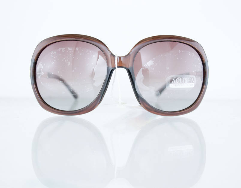 Окуляри жіночі сонцезахисні поляризаційні - Коричневі - 1543, фото 2