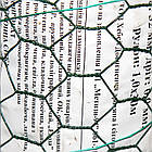 Сітка шестигранна кручена 32х0.9 оцинкована з полімерним покриттям