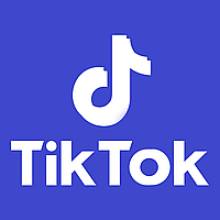 Трафарет для тату 5 см на 5 см TikTok