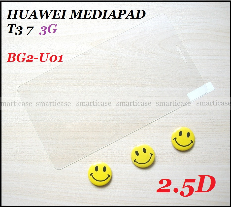 2.5d защитное стекло с гладким краями Huawei Mediapad T3 7 3G BG2-U01 - фото 1 - id-p1230187139
