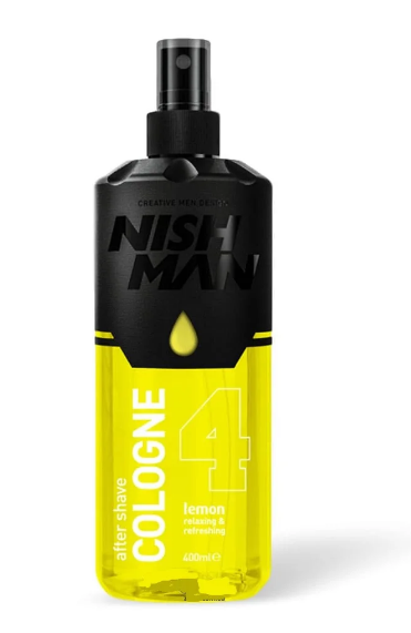 Одеколон після гоління Nishman No 4 Lemon After Shave Cologne, 400 мл