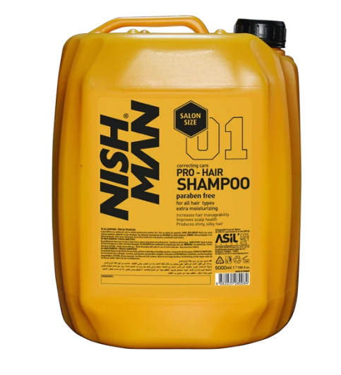 Шампунь Nishman Professional with Keratin Complex Shampoo 5 л