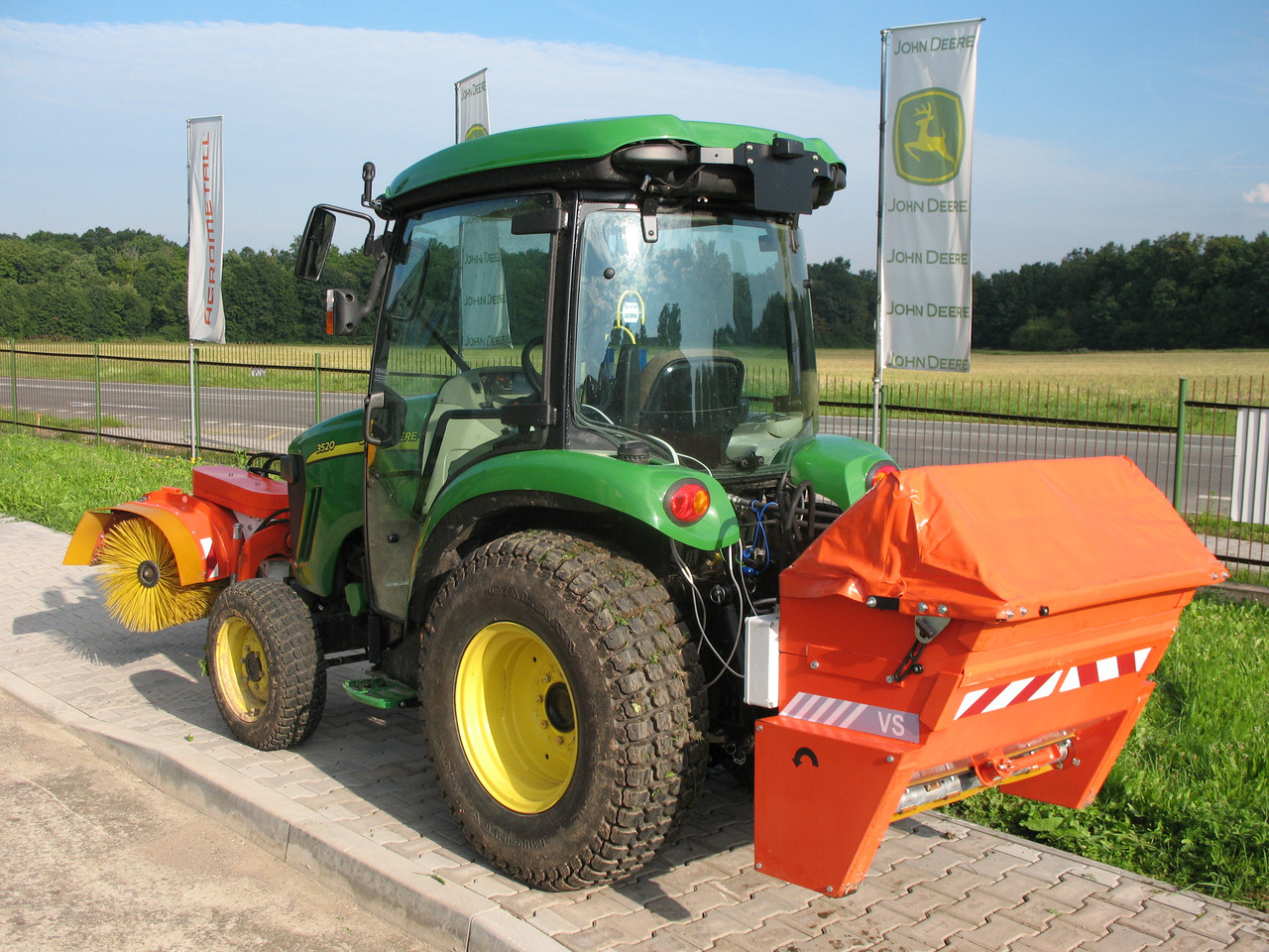 Роликовий розкидувач реагентів Agrometall VS, фото 1