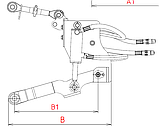 Передня триточкова навішування Agrometall CH-KUB3, фото 4
