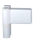 Петля дверна ASTEX DHV до 140 кг колір білий RAL 9016, фото 3