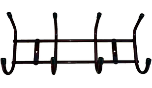 Вішалка настінна 4 гачка 0104