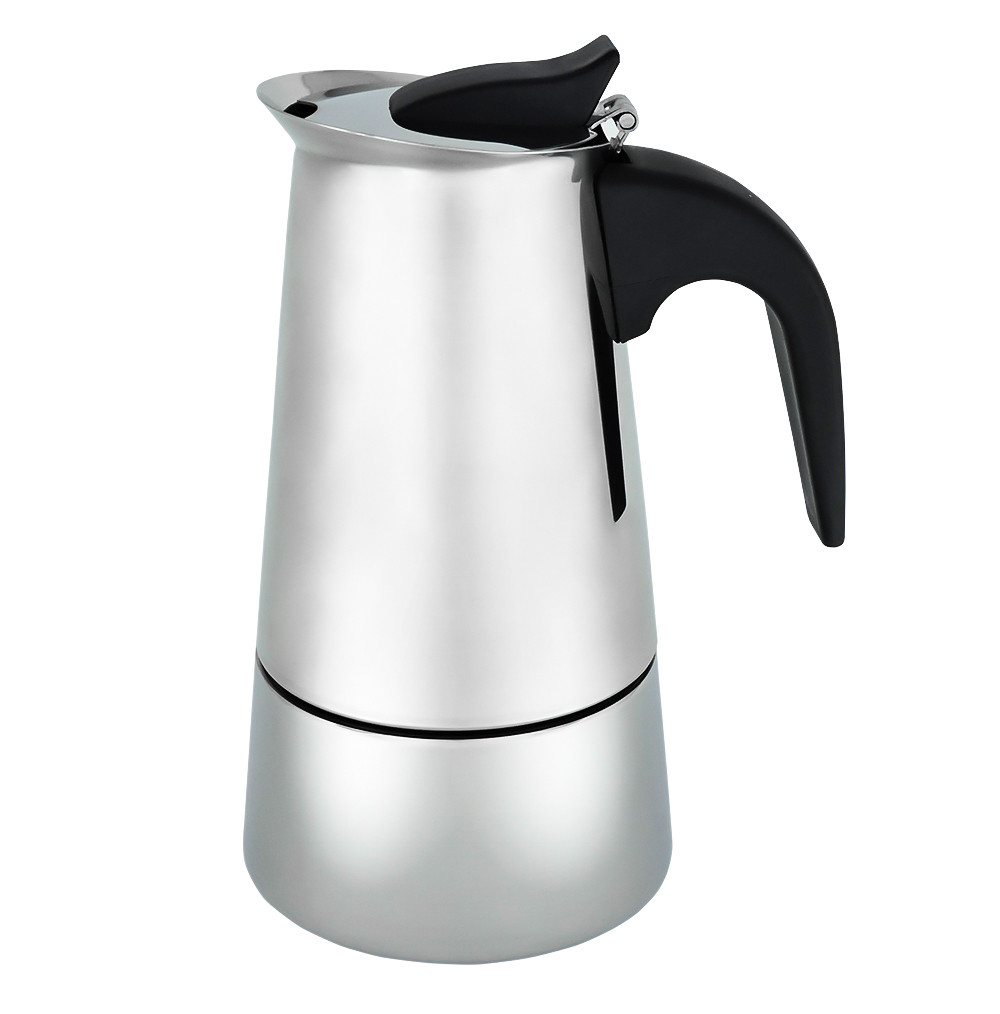 Гейзерна кавоварка Espresso Maker для індукційної плити 300мл на 6 чашок (858)