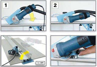 Тримач для КШМ KERA-FLEX у комплекті з різальним диском 75В